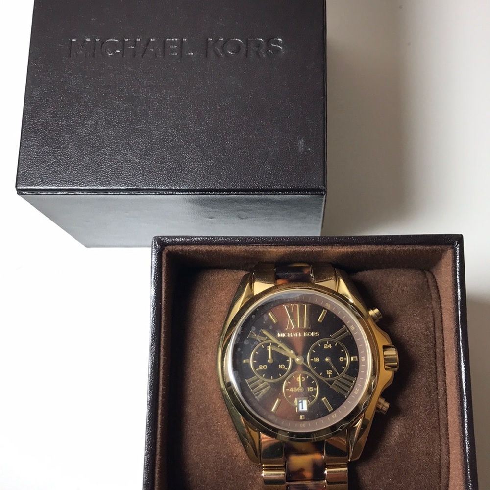 Michael Kors watch BRAND NEW Tortoise